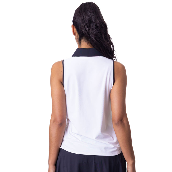 BelynKey Rosie Chalk Aurora Cap Sleeveless Polo