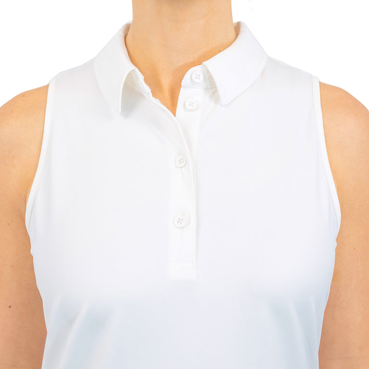 BelynKey Pippa Sleeveless Golf Polo