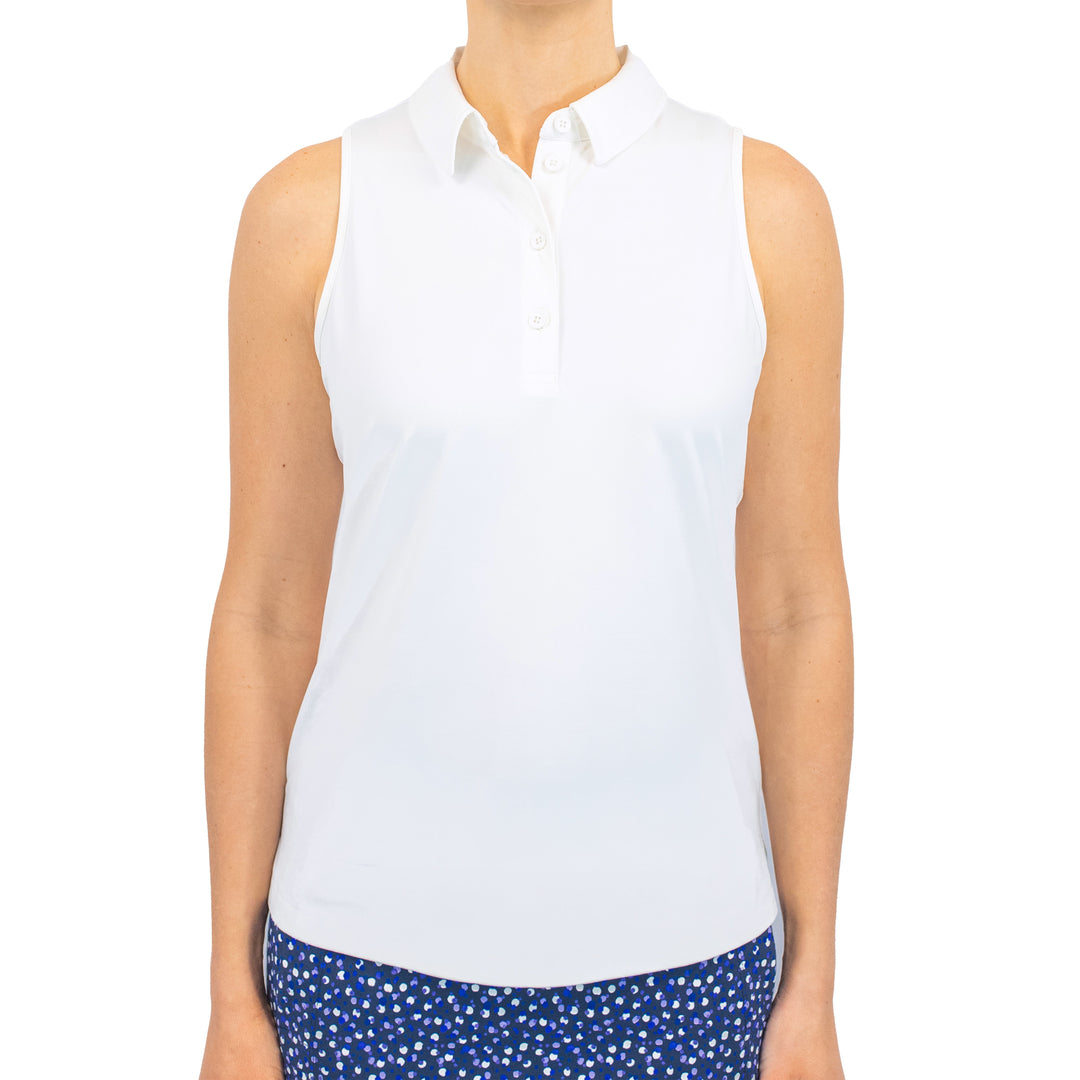 BelynKey Pippa Sleeveless Golf Polo