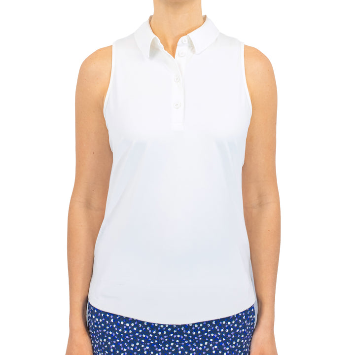 BelynKey Pippa Sleeveless Golf Polo