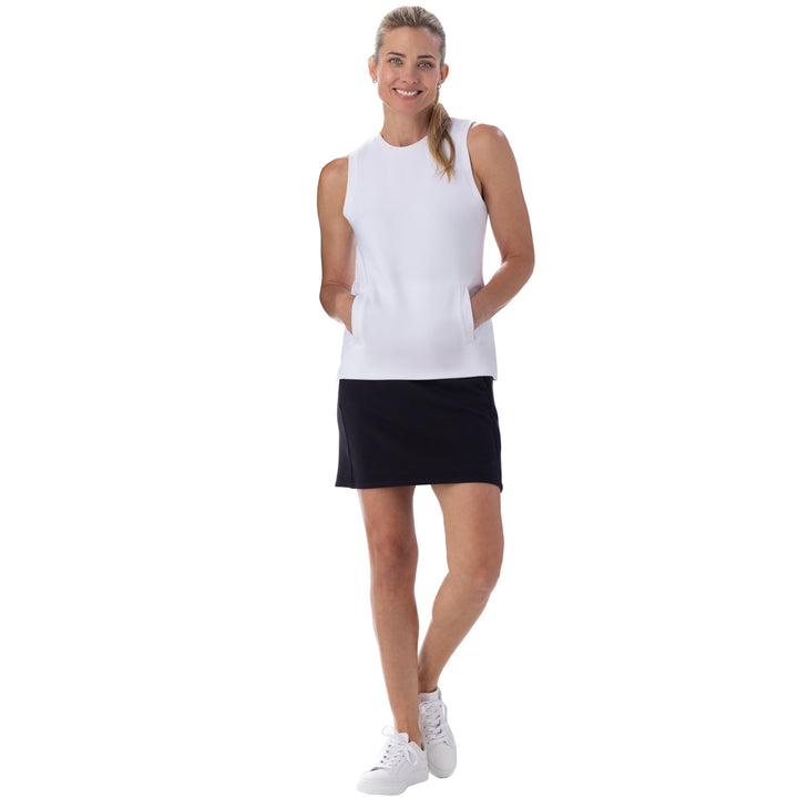 BelynKey Bliss Knit Kanga Chalk Sleeveless Tank