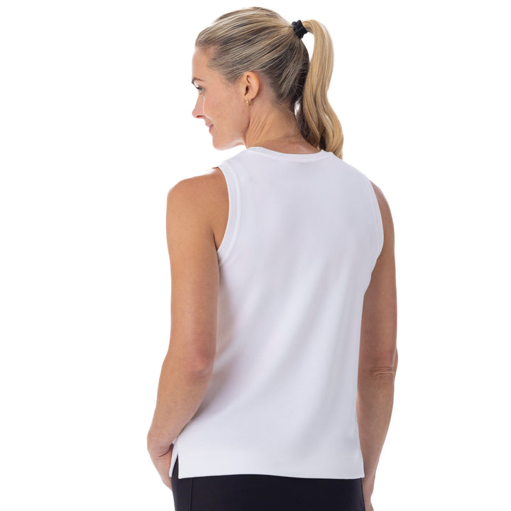 BelynKey Bliss Knit Kanga Chalk Sleeveless Tank
