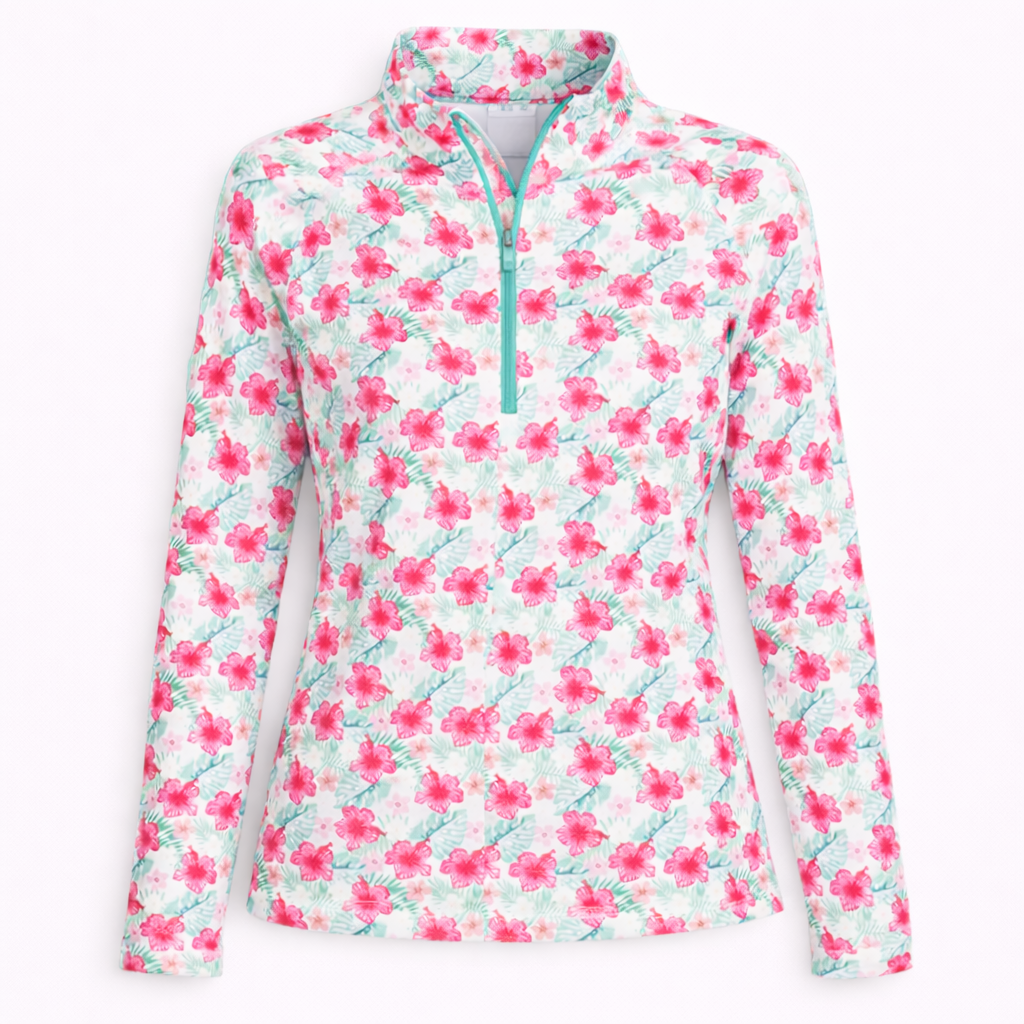 TJ Sport Tropical Long Sleeve Sun Shirt