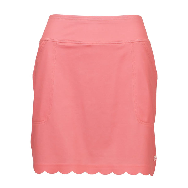 JoFit Scalloped 17" Blush Petal Skort