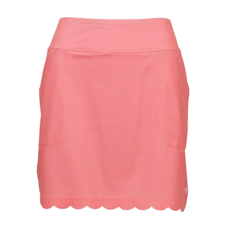 JoFit Scalloped Blush Petal 17" Skort