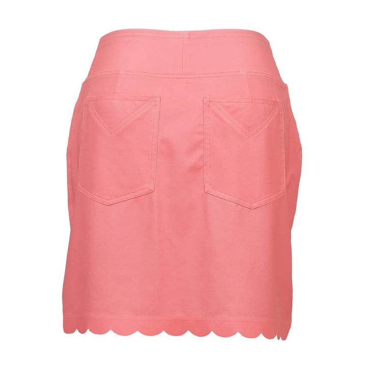 JoFit Scalloped 17" Blush Petal Skort