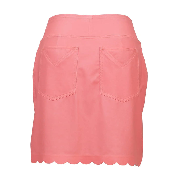 JoFit Scalloped Blush Petal 17" Skort