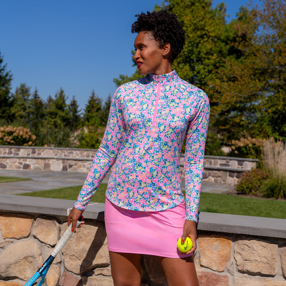 JoFit Mina Rosebud Pink 15" Skort [S26]