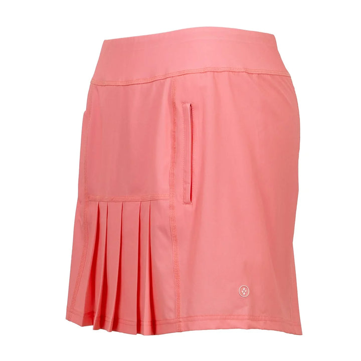 JoFit Dash Petal Pink 16.5" Pleated Skort