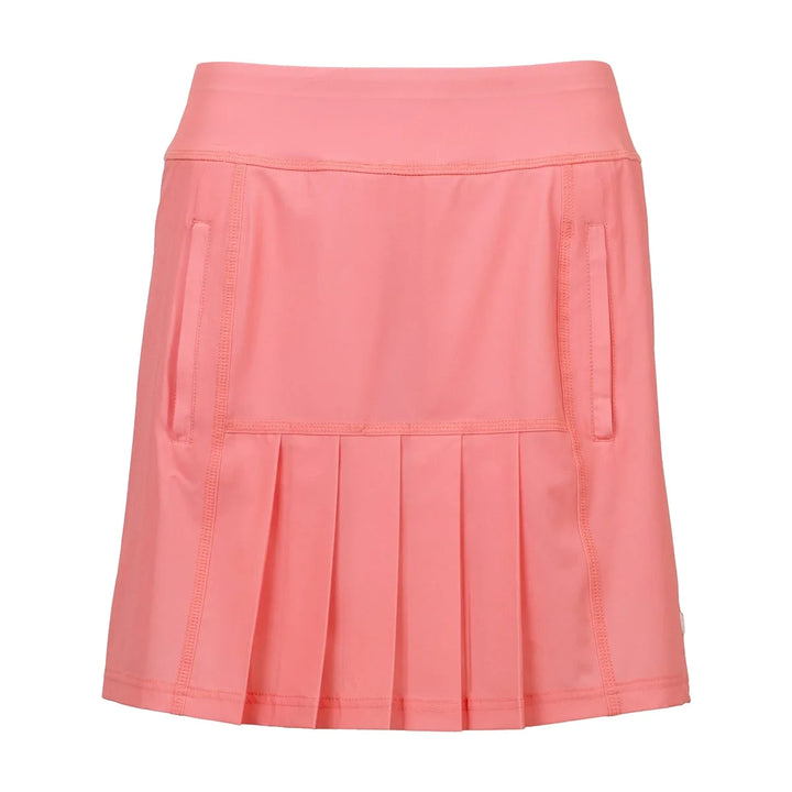 JoFit Dash Petal Pink 16.5" Pleated Skort