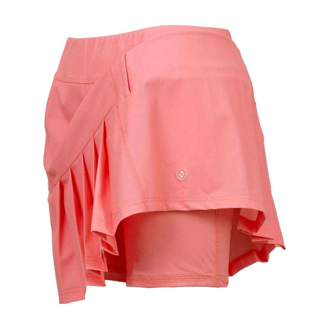 JoFit Dash 16" Blush Petal Pleat Skort