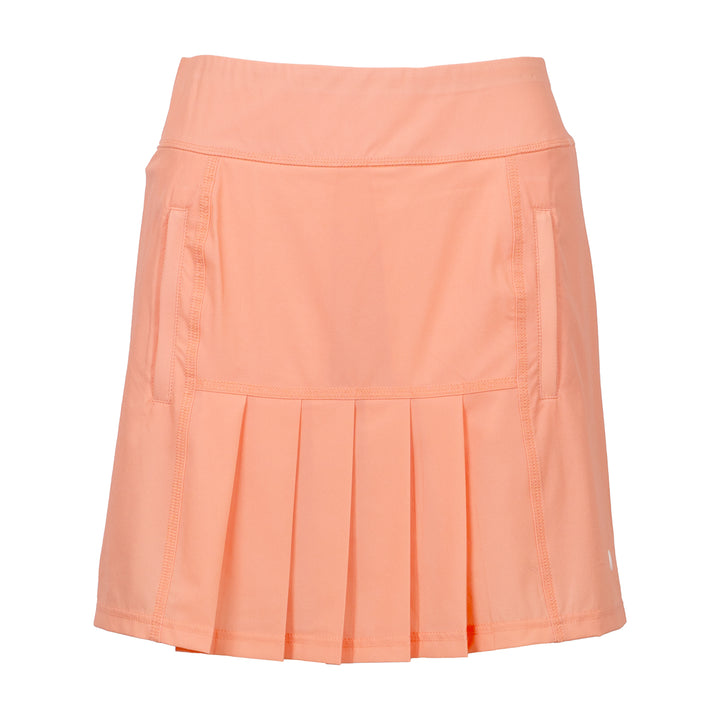 JoFit Dash Creamsicle Orange 16" Pleat Skort [S26]