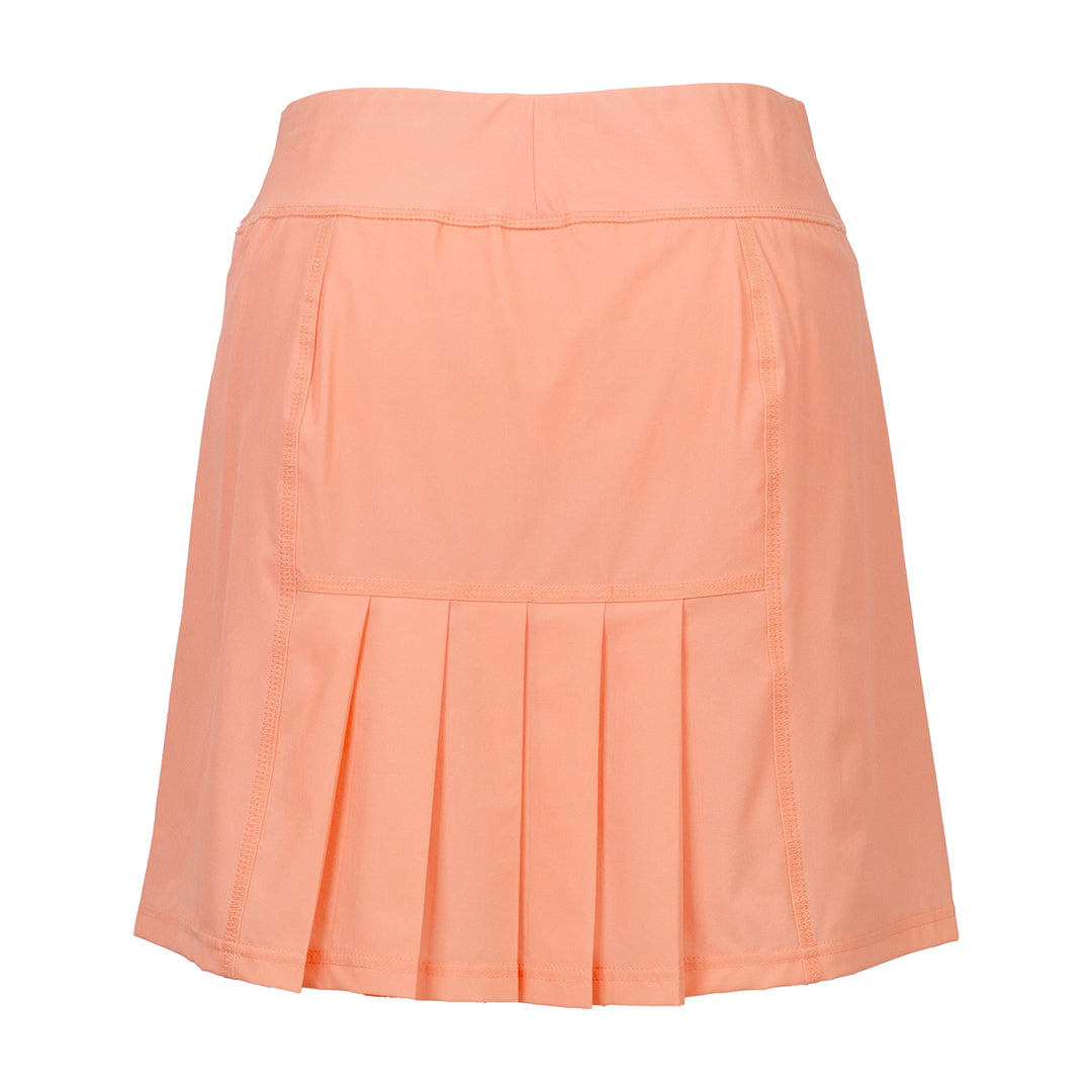JoFit Dash Creamsicle Orange 16" Pleat Skort [S26]