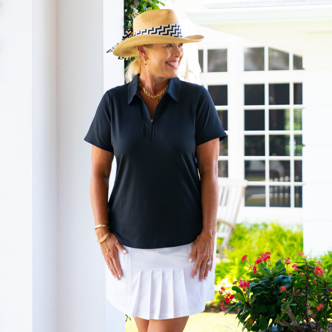 JoFit Performance Jacquard Short Sleeve Polo