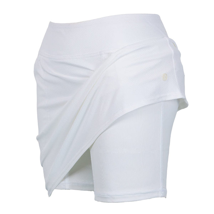 JoFit Mina 17" White Skort