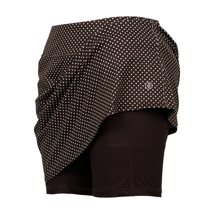 JoFit Espresso Dot Mina 17" Skort