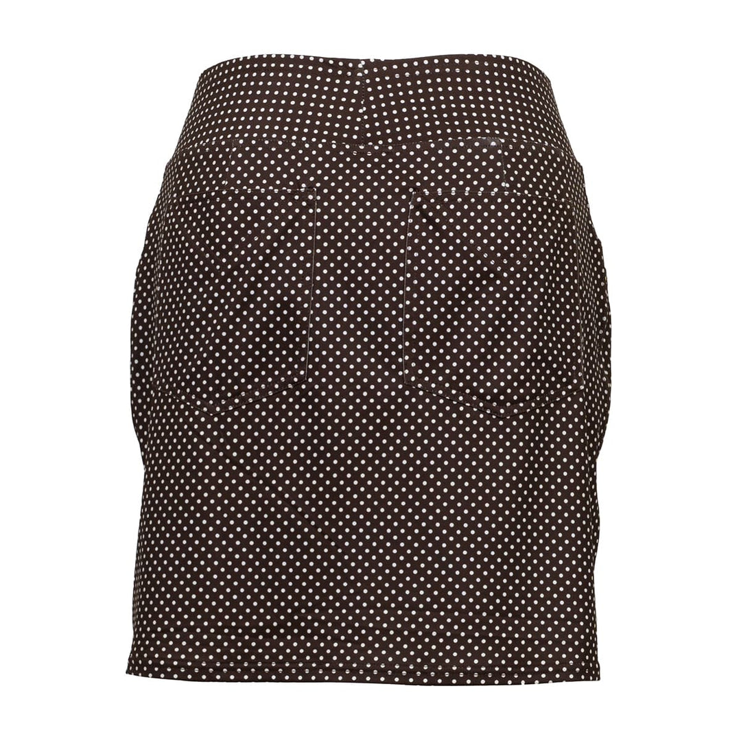 JoFit Espresso Dot Mina 17" Skort