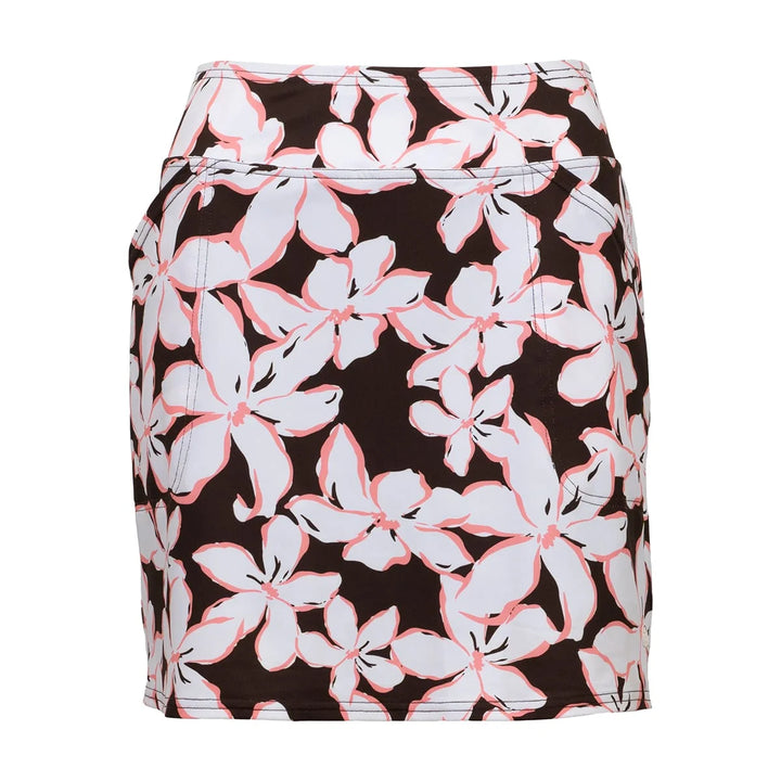 JoFit Mocha Floral Mina 17" Skort