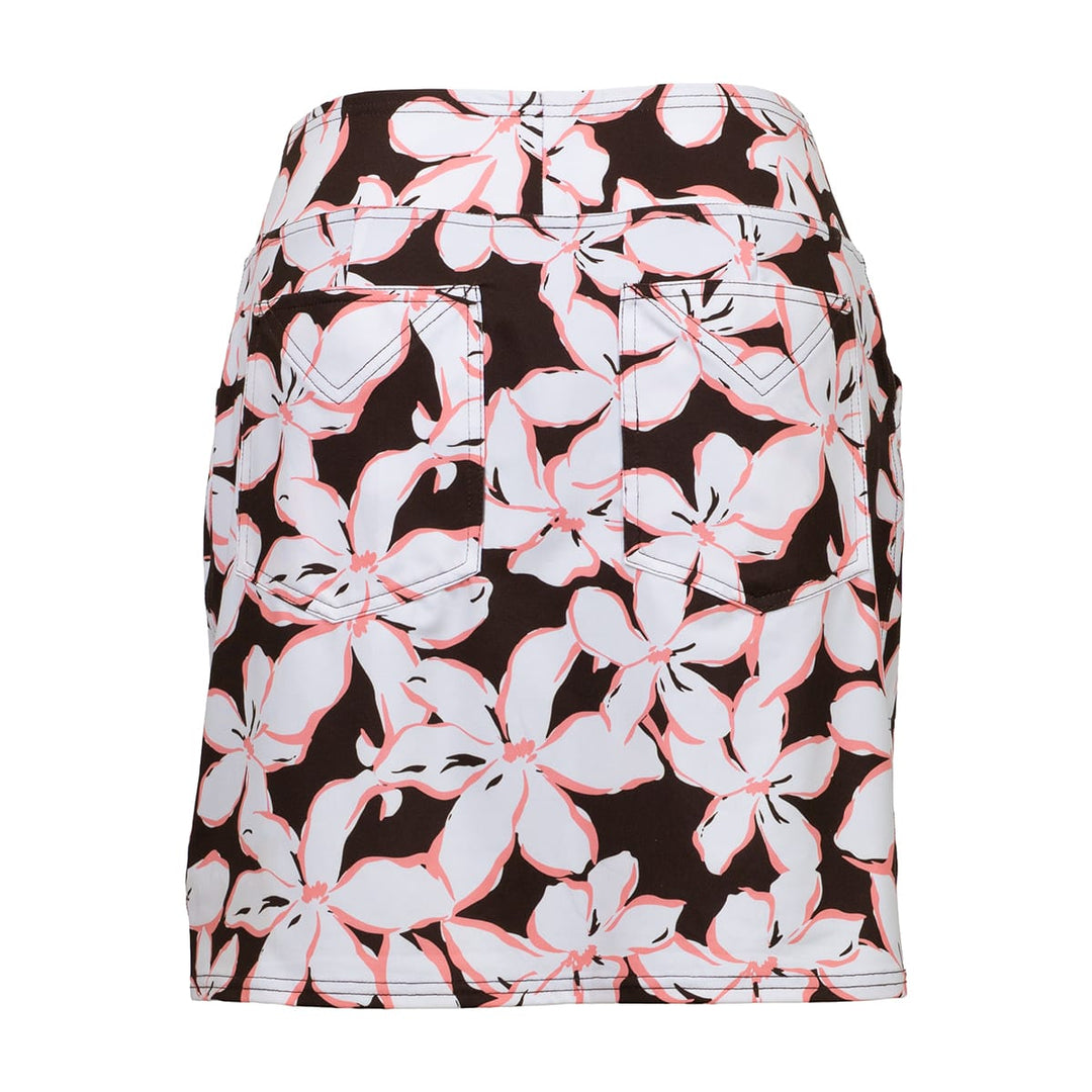 JoFit Mina 17" Mocha Floral Skort