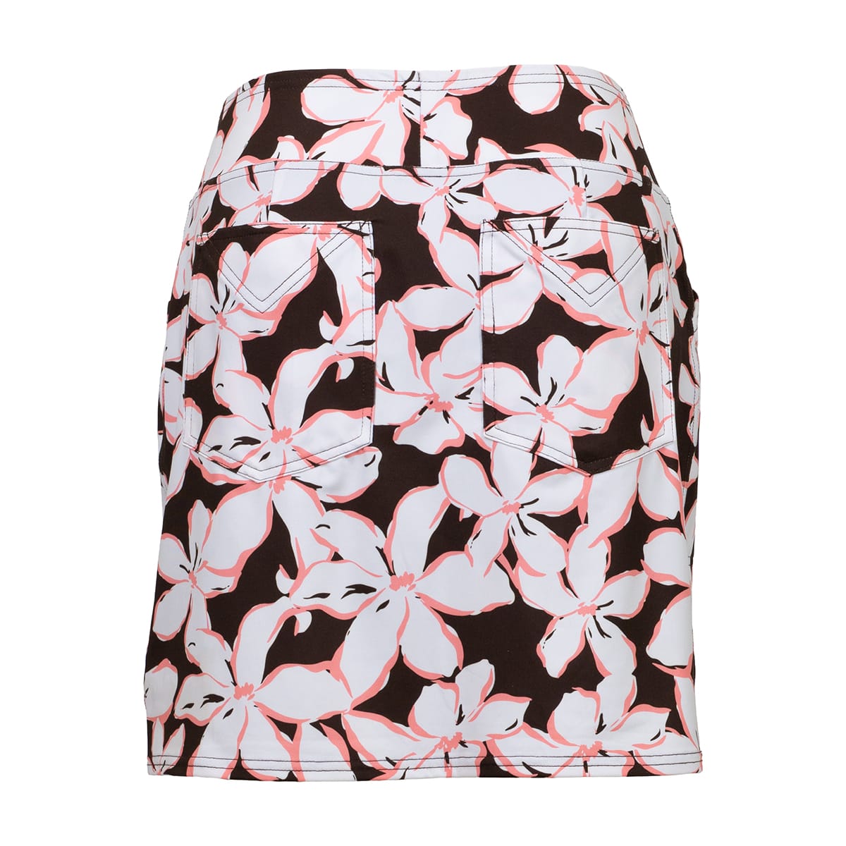 JoFit Mina 17" Mocha Floral Skort