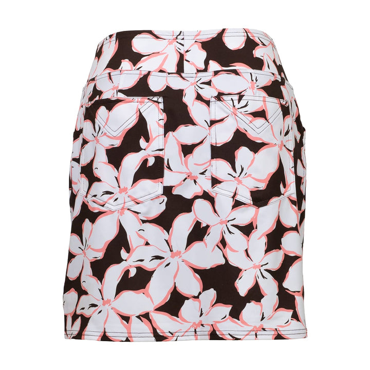 JoFit Mina 17" Mocha Floral Skort