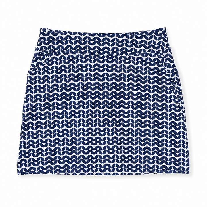 JoFit Mina Midnight Leaves 17" Skort