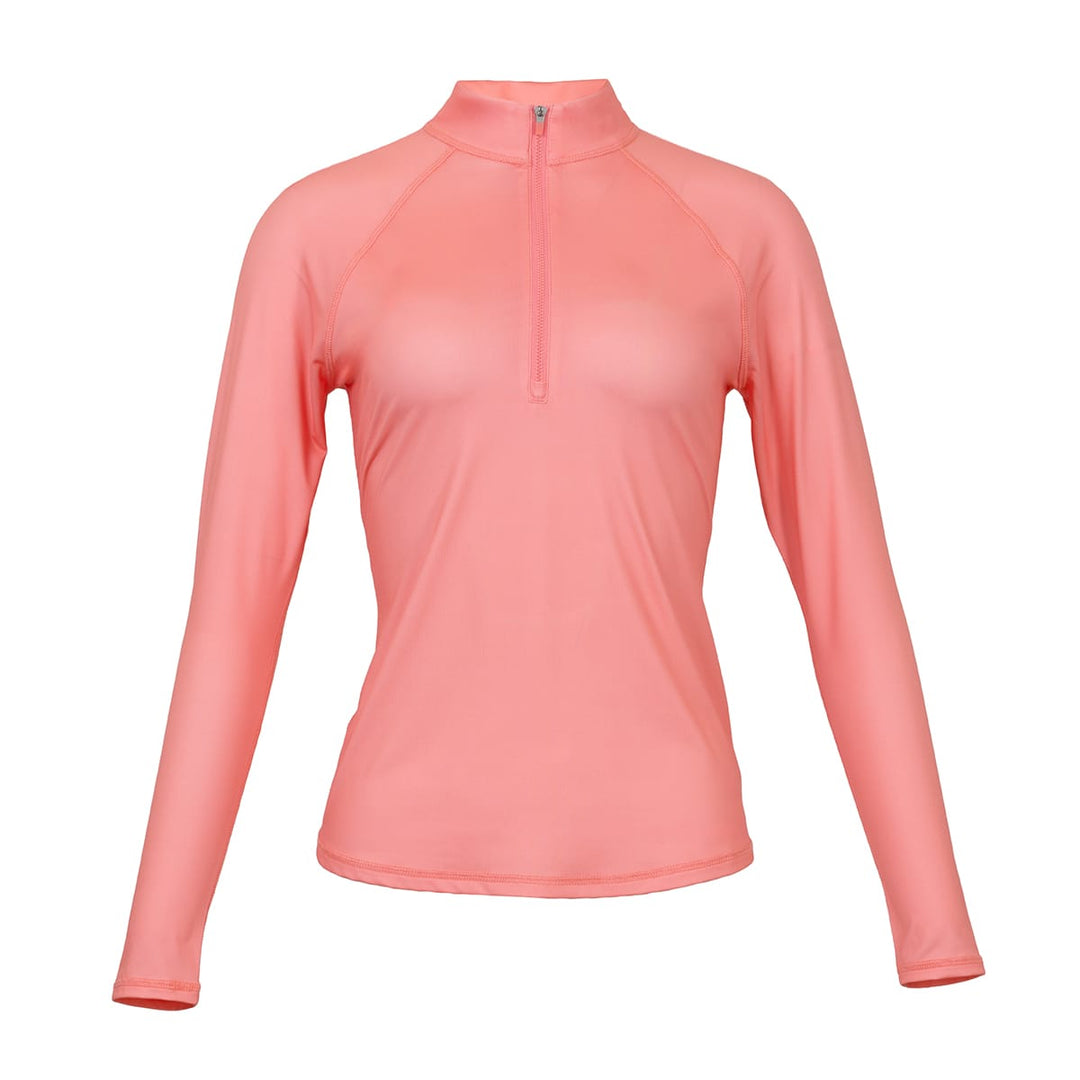 JoFit UV Long Sleeve Blush Petal Mock