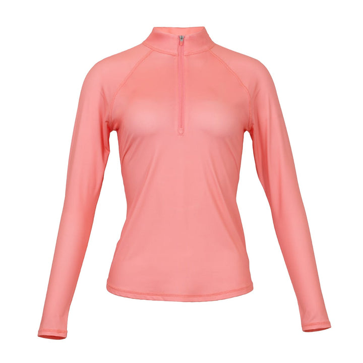 JoFit UV Long Sleeve Blush Petal Mock