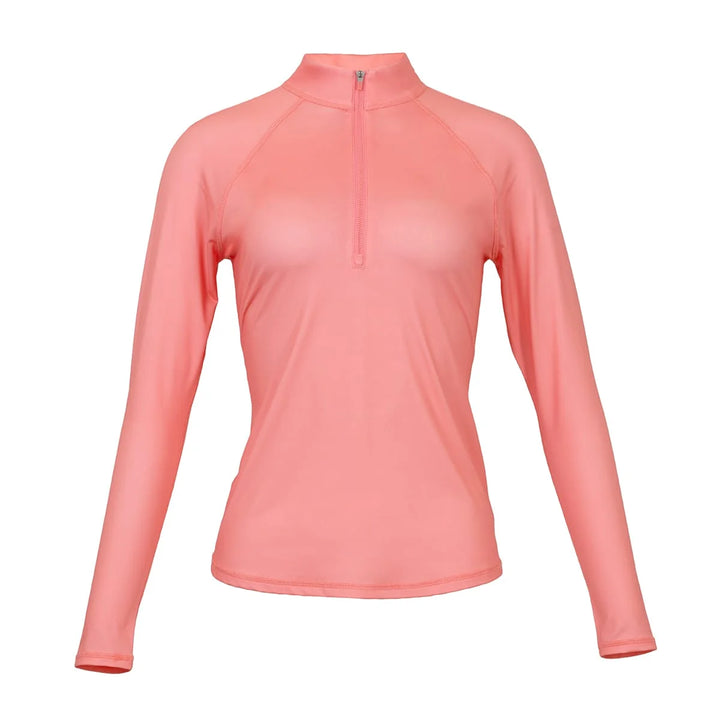 JoFit Petal Pink Long Sleeve UV Mock