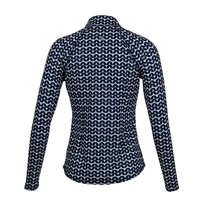 JoFit UV Midnight Leaves Long Sleeve Mock [S26]