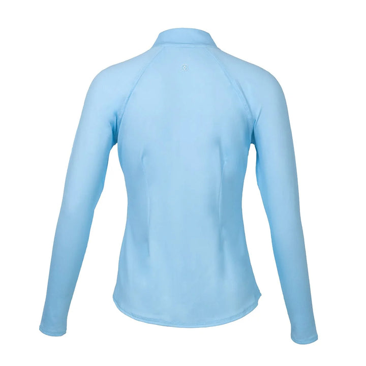 JoFit UV Whispy Blue Long Sleeve Mock [S26]