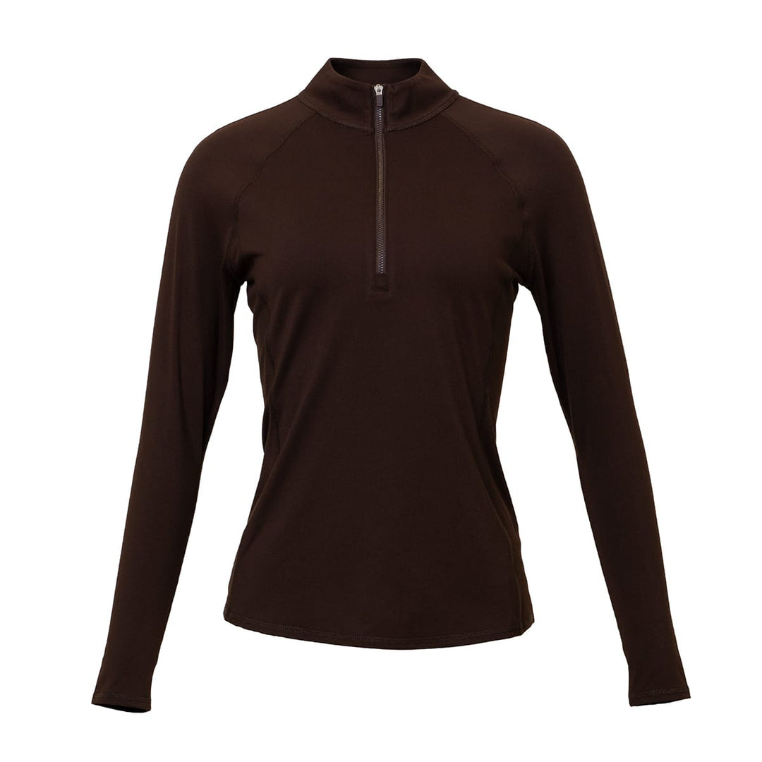 JoFit Momentum Long Sleeve Espresso Mock