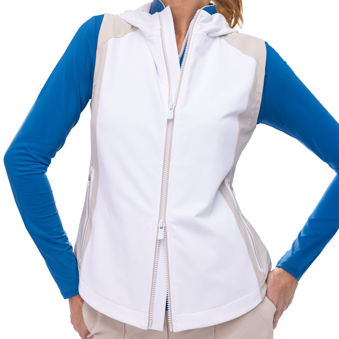 BelynKey Chalk/Biscotti Wind Vest