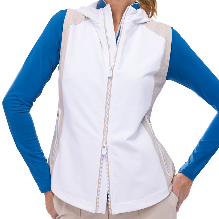BelynKey Chalk/Biscotti Wind Vest