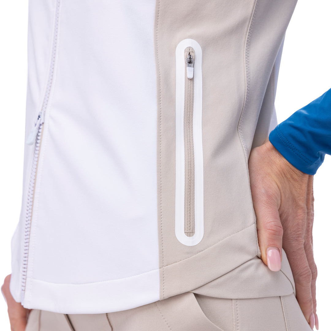 BelynKey Chalk/Biscotti Wind Vest