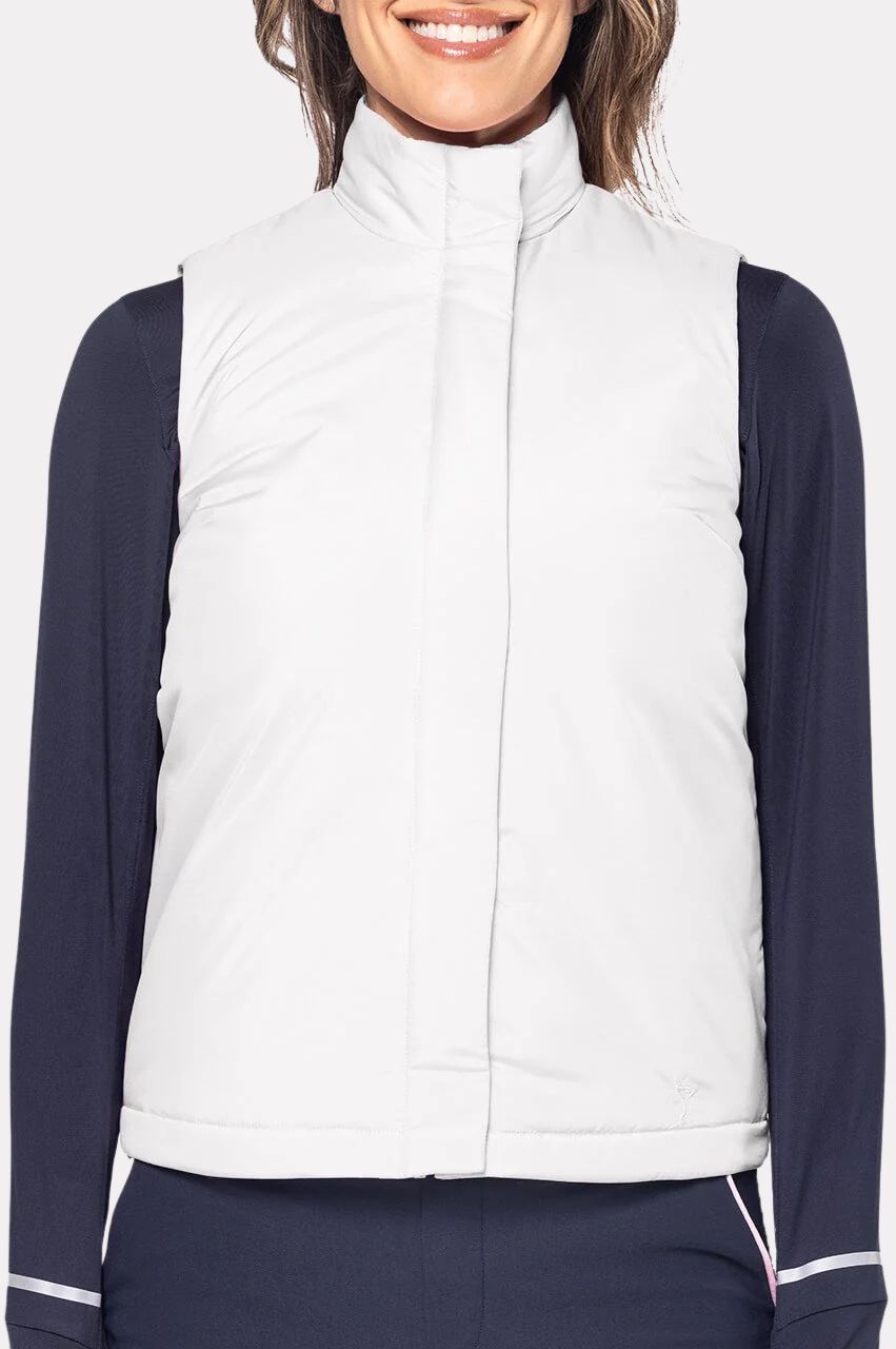 Golftini Vintage White Vest