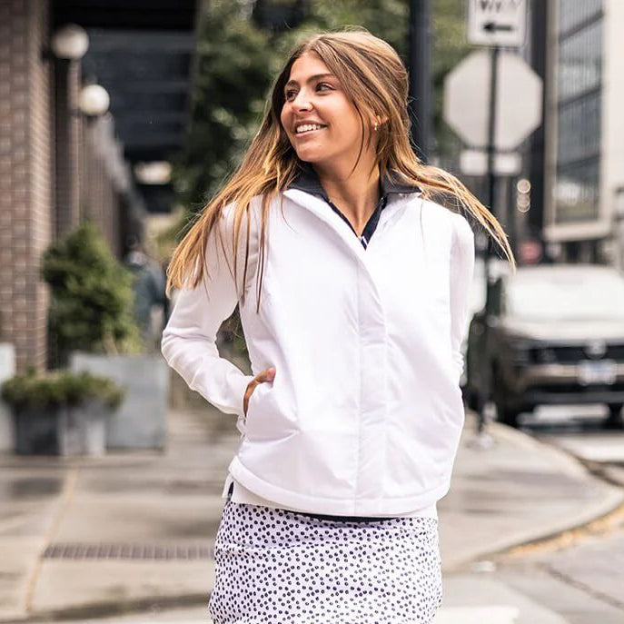Golftini Vintage White Vest