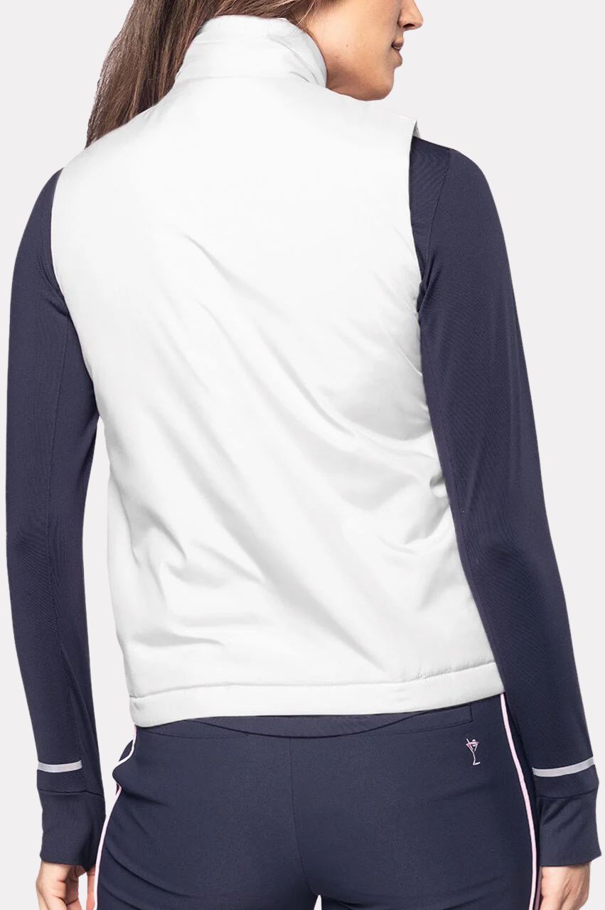 Golftini Vintage White Vest