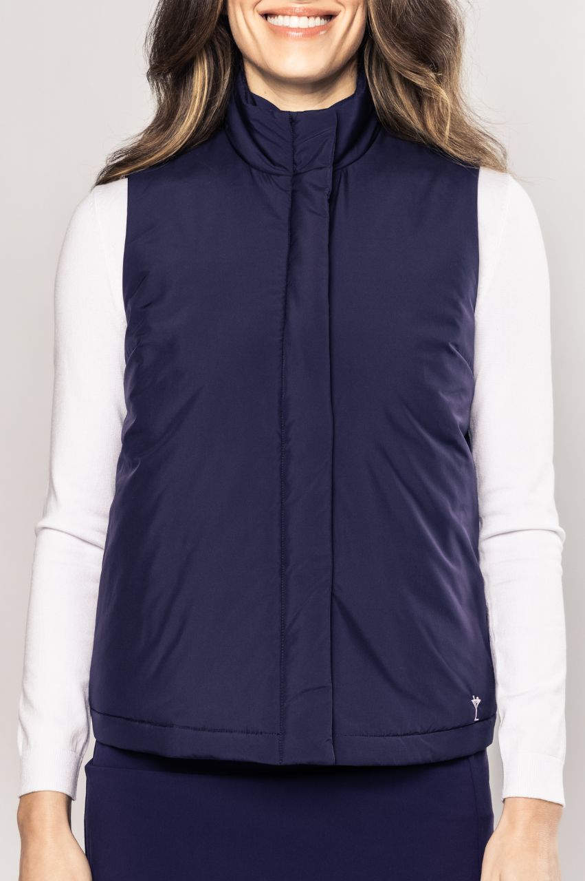 Golftini Vintage Navy Vest