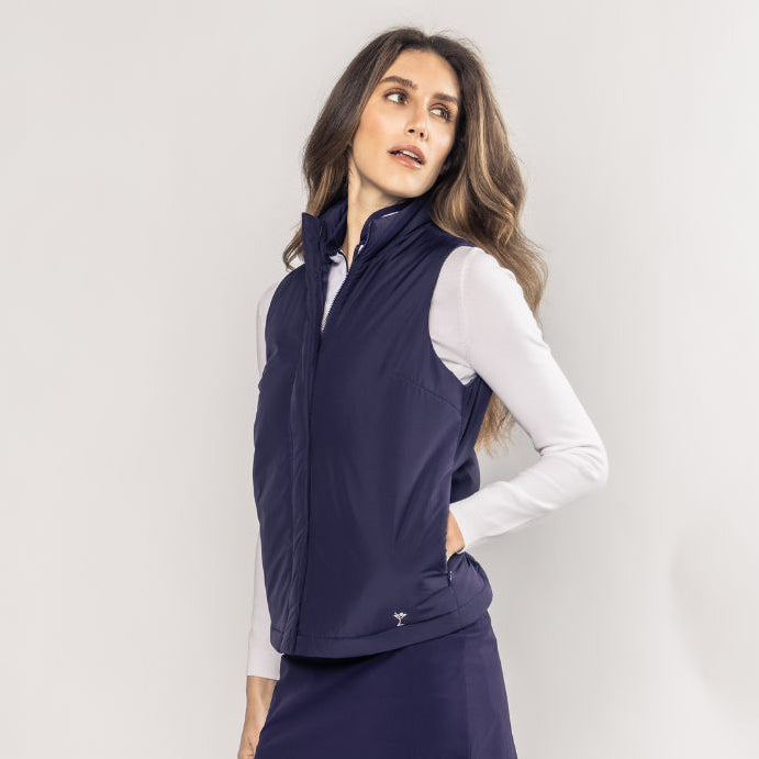 Golftini Vintage Navy Vest