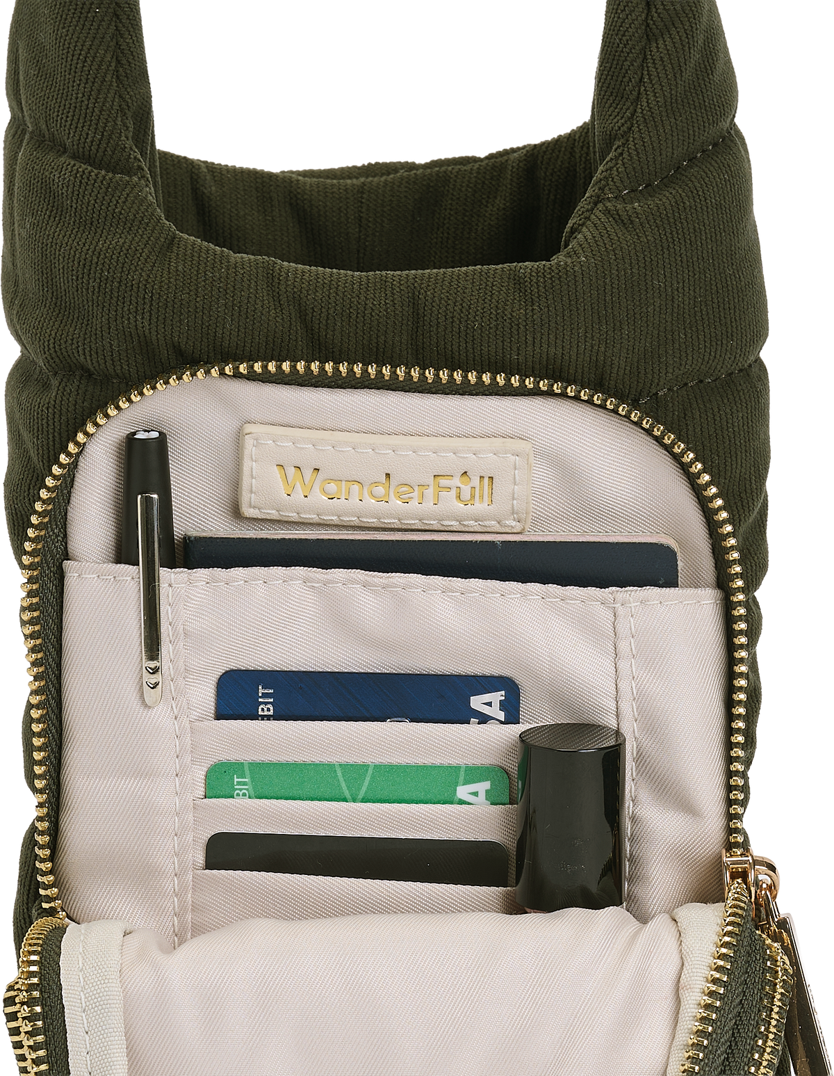 WanderFull Corduroy Forest Green HydroBag®