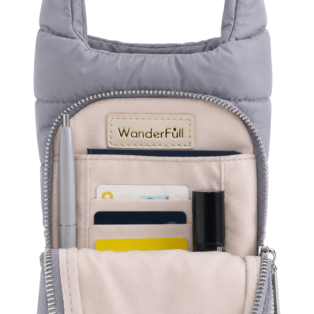 WanderFull Matte Dove Grey HydroBag®