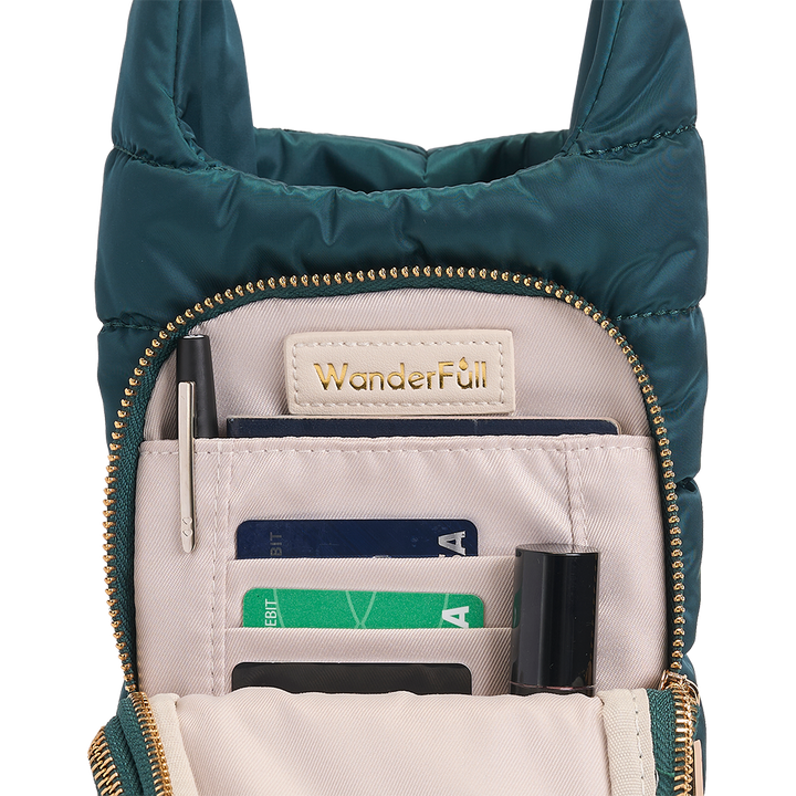 WanderFull Luster Peacock Teal HydroBag®