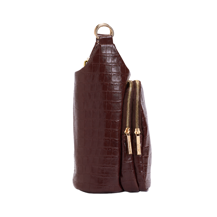 Merlot Faux Croc HydroBag® with Strap Bundle