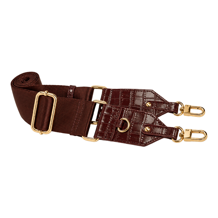 Merlot Faux Croc HydroBag® with Strap Bundle