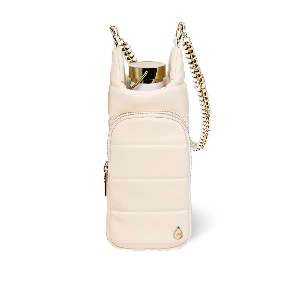 WanderFull Vegan Ivory Leather HydroBag® with Strap Bundle
