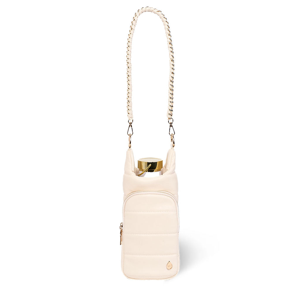 WanderFull Vegan Ivory Leather HydroBag® with Strap Bundle