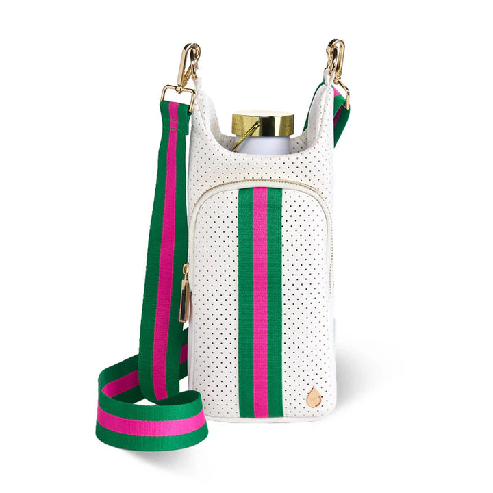 Wanderfull White/Pink/Green Neoprene HydroBag®