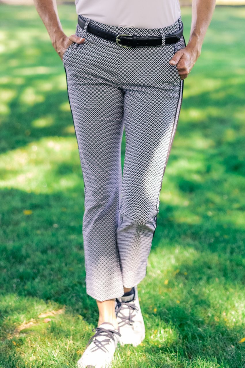 Golftini Black Leather Belt