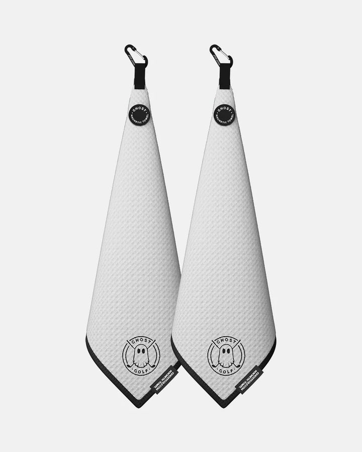 GHOST GOLF Magnetic Greenside Towel [Set of 2]